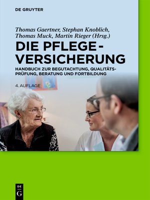 cover image of Die Pflegeversicherung